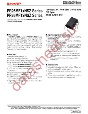 PR26MF11NSZF datasheet  